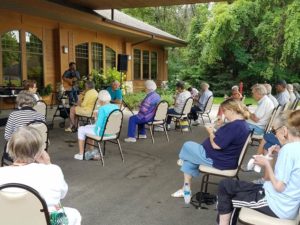 Outdoor Groups Meeting Safely